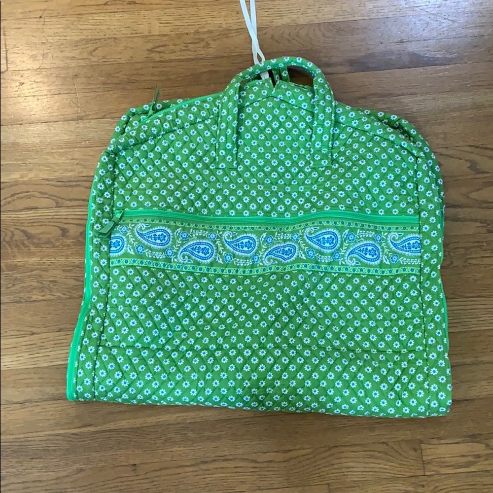 Vera Bradley Garment Bag- Green Apple
